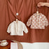 Spring and autumn love polka dot printed windproof sunscreen cardigan long sleeve thin hooded coat